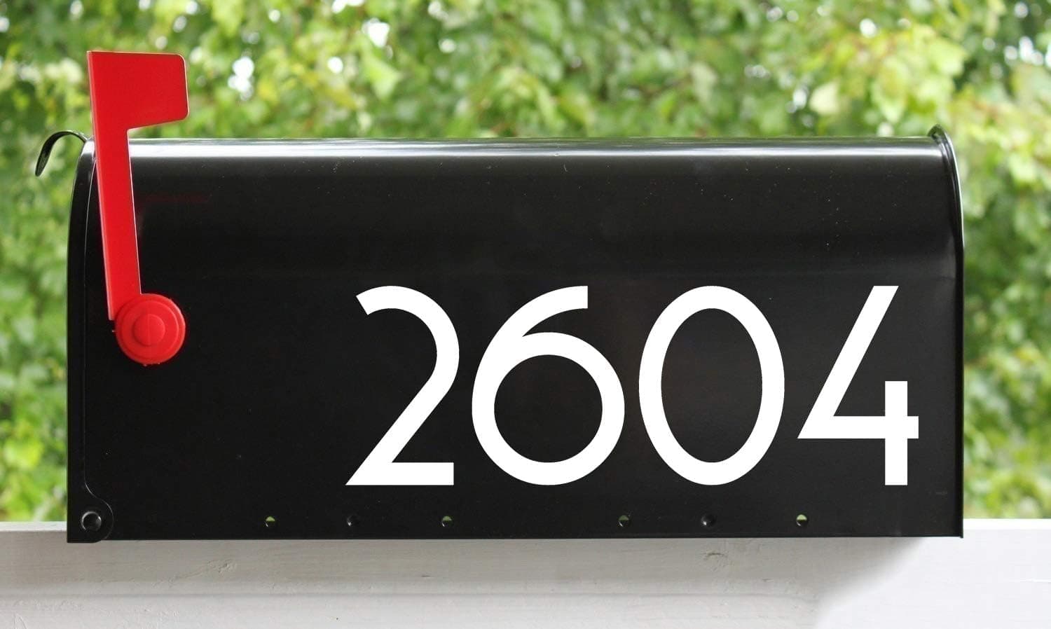 2-Pack - 3" Custom Mailbox Numbers - Home Address Business - Vinyl Die Cut Decals