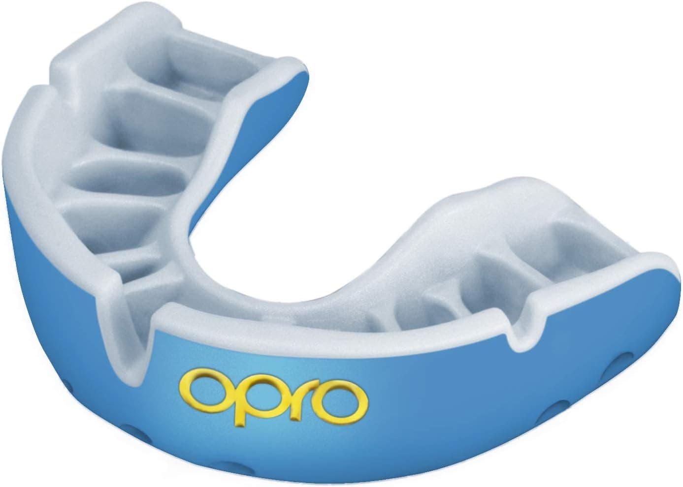 Opro Gold Level Mouthguard, Adults and Junior Sports Mouth Guard, Featuring Revolutionary Fitting Technology for Boxing, Lacrosse, MMA, Martial Arts, Hockey, and All Contact Sports