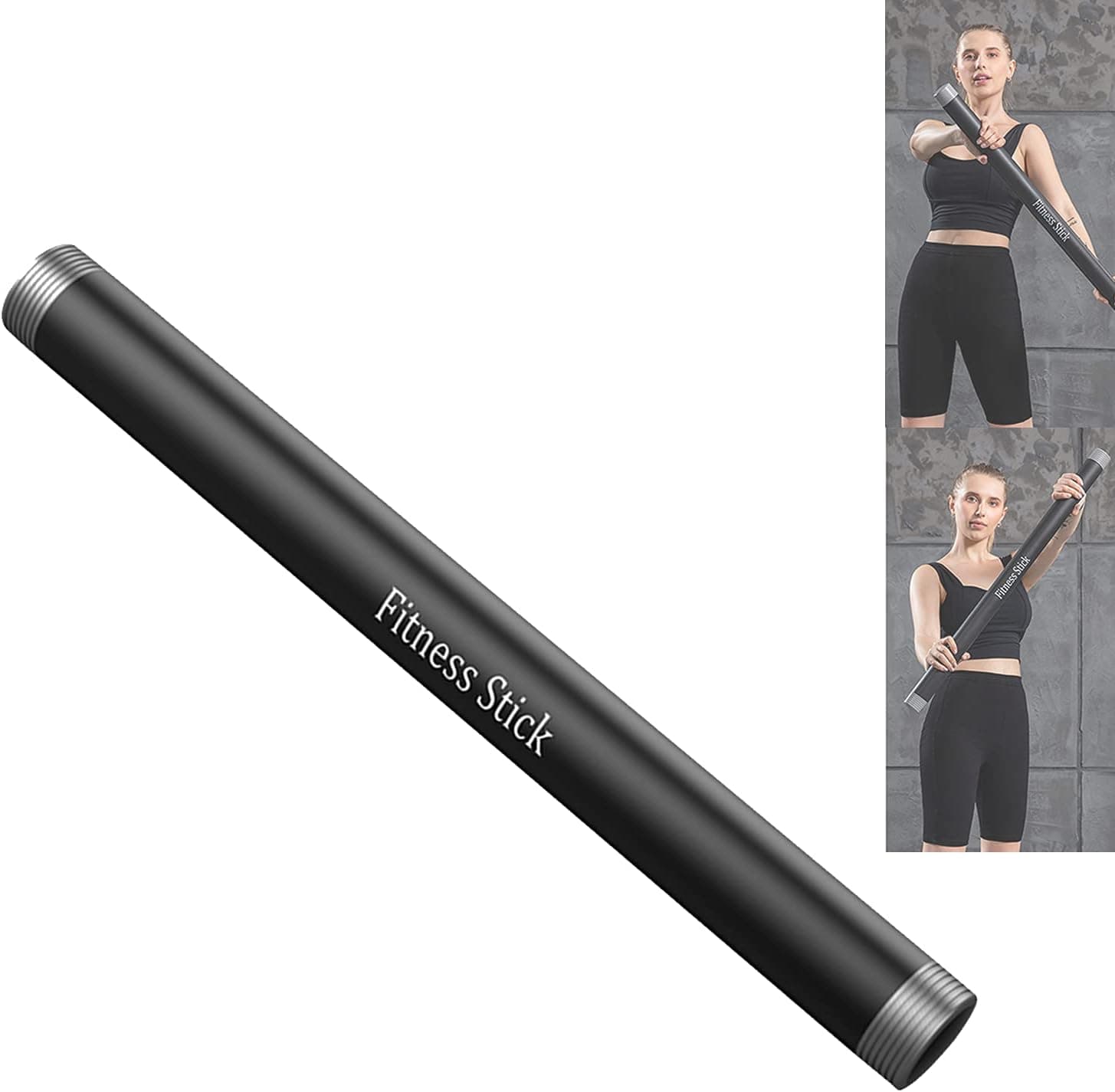 LEJIEYIN Versatile Workout Bar Squat Bar with Gravity Balls for Physical Therapy / Aerobics / Yoga / Pilates / Exercise Equipment for Home Horkouts Portable Full Body Workout Machine