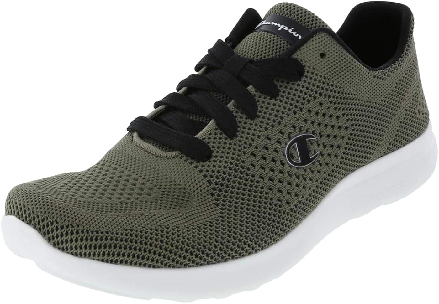 Champion Olive Green Men's Activate Power Knit Runner 13 Regular