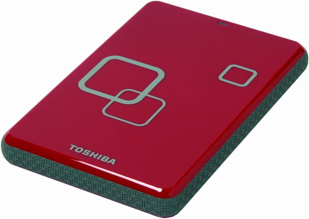 Toshiba Canvio Plus 750 GB USB 2.0 Portable External Hard Drive E05A075PBU2XR (Rocket Red)