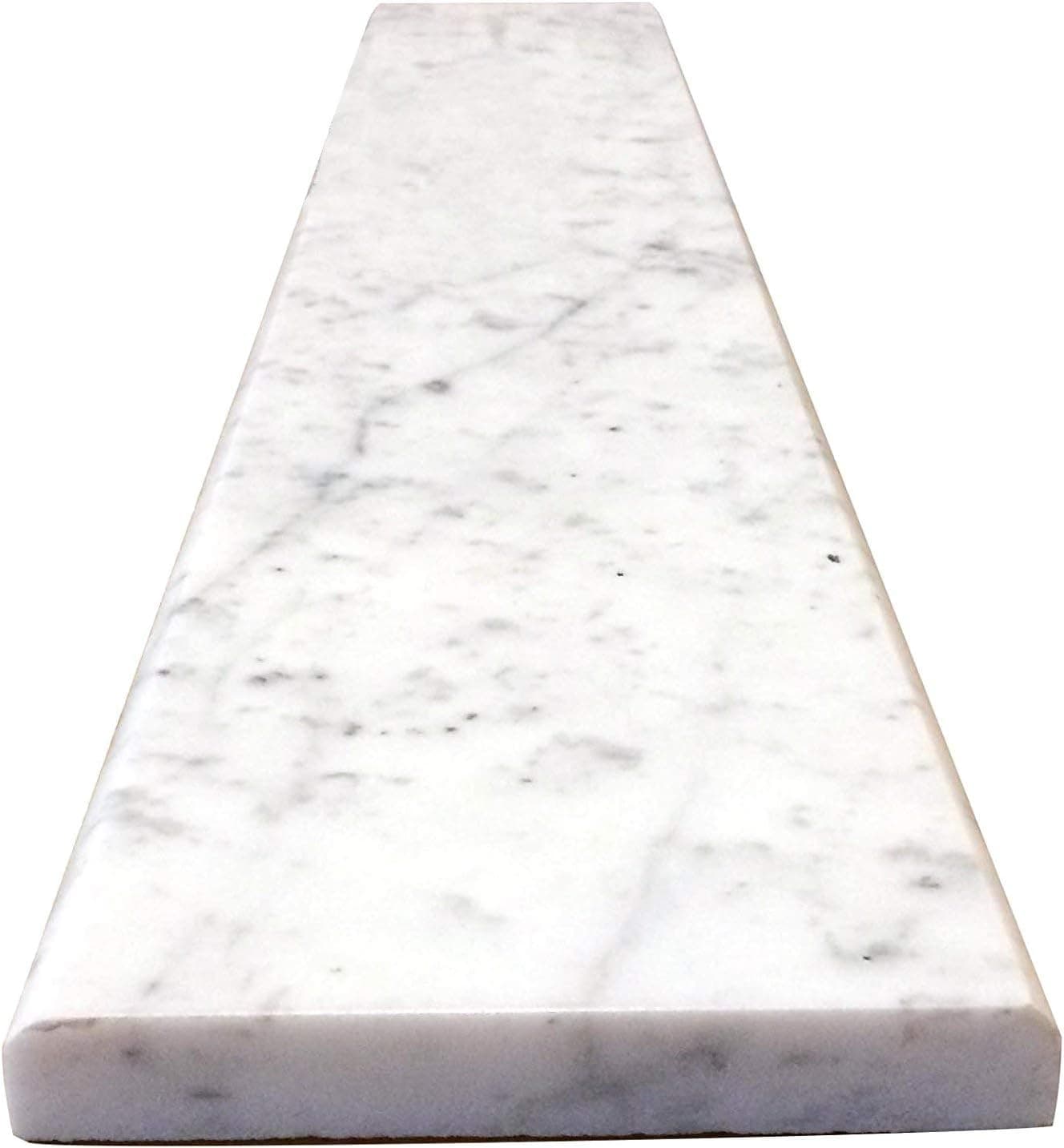 Carrara Marble Threshold (Marble Saddle) - Polished - (5 x 24)