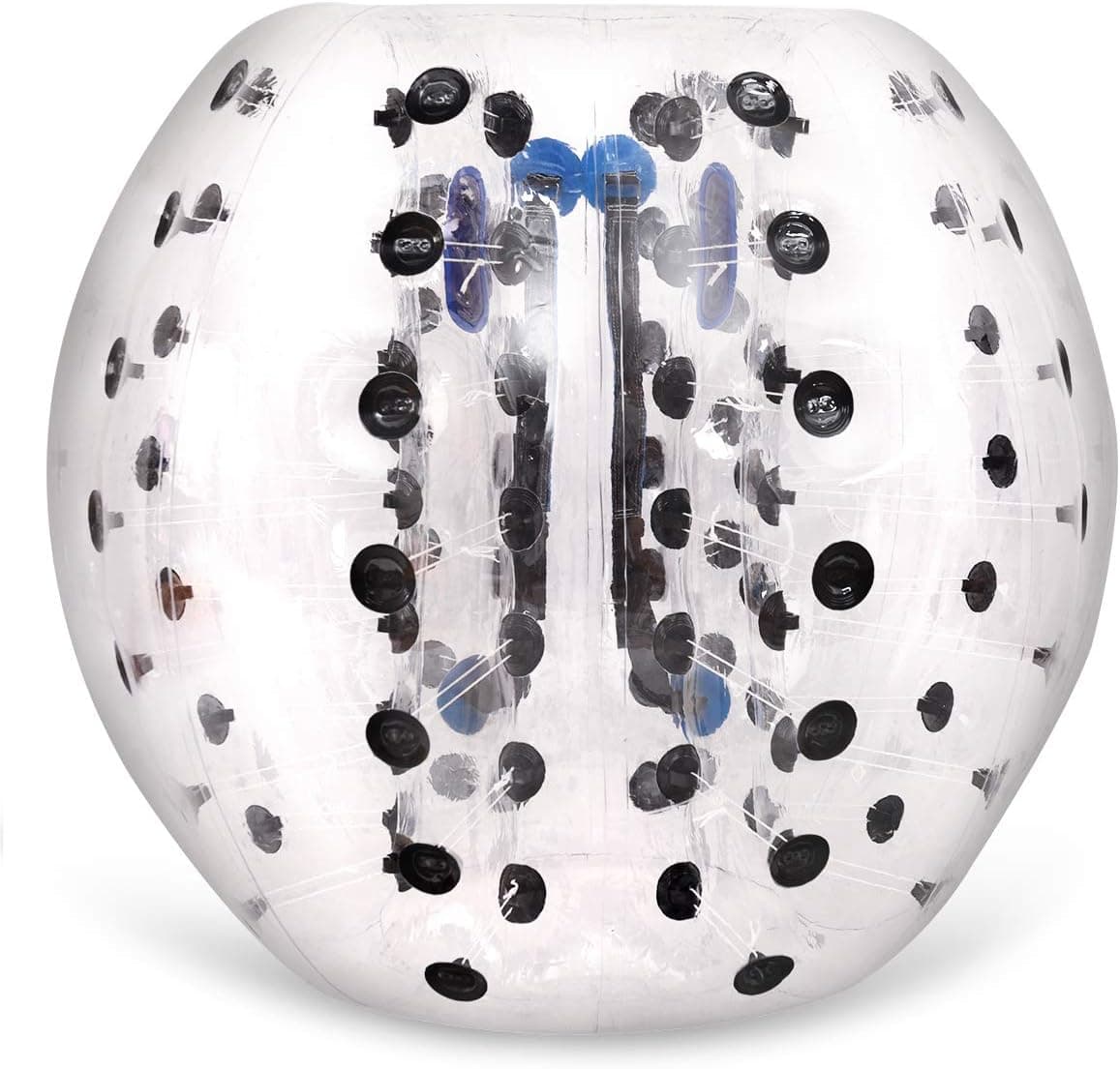 Costzon Inflatable Bubble Ball, Dia 5ft (1.5m) Giant Human Hamster Bumper Soccer Ball, 8mm Thickness Transparent PVC Zorb Ball for Kids, Teens Outdoor Team Gaming Play