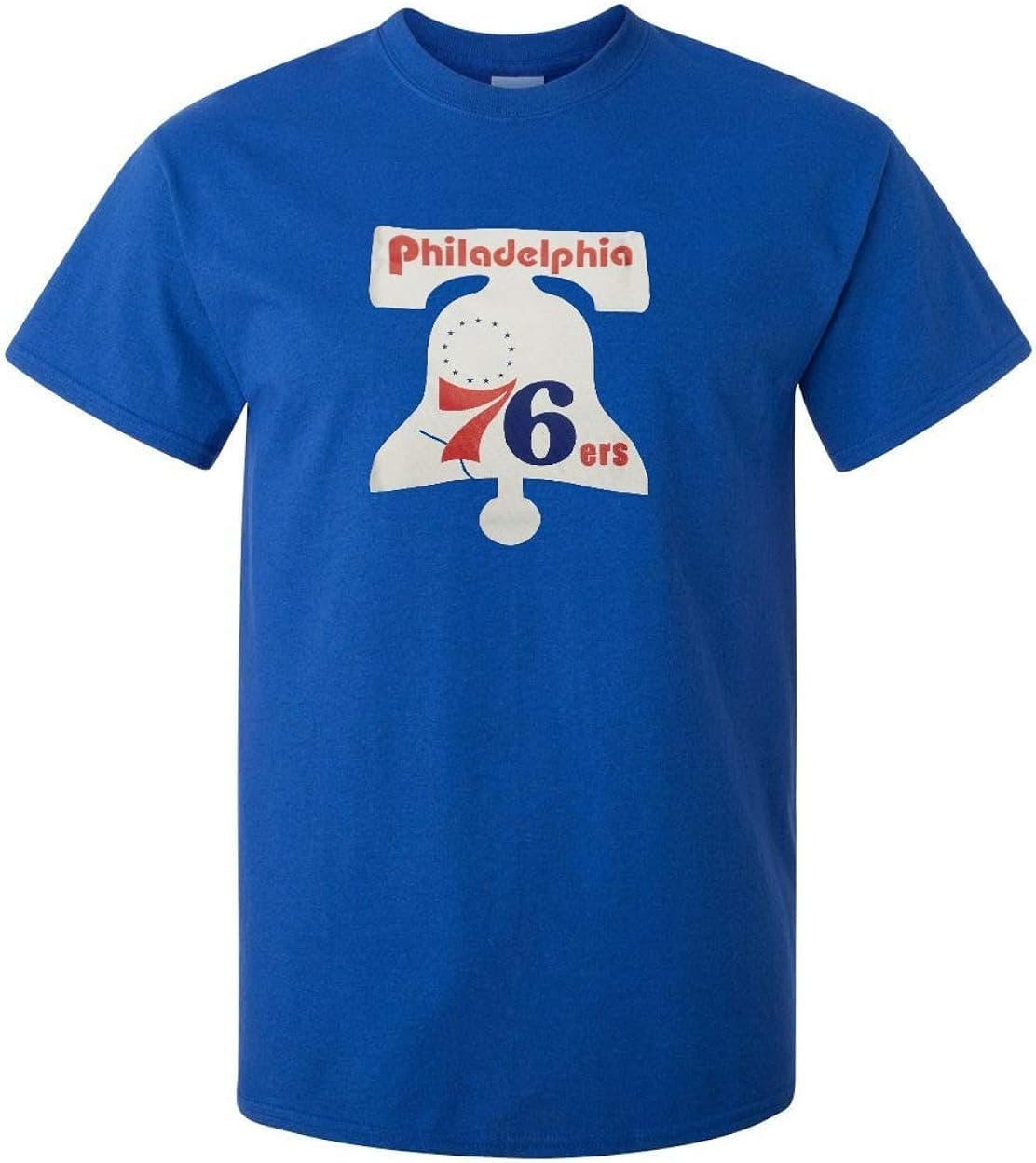 Majestic Julius Erving Philadelphia 76ers Blue Throwback Jersey Name and Number T-Shirt