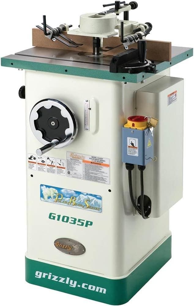 Grizzly G1035P 1.5 HP Polar Bear Series Shaper