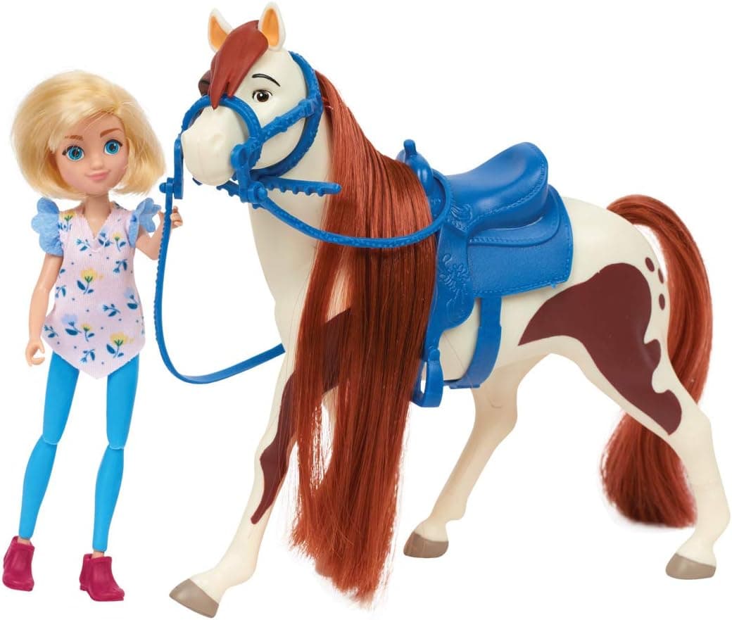 Just Play 7" Spirit Abigail and Boomerang Doll 7", Blue