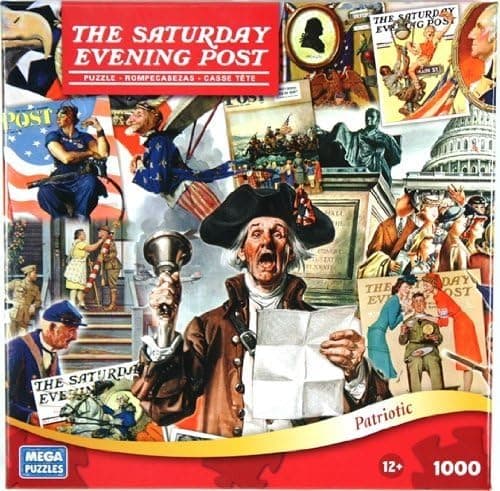 The Saturday Evening Post 1000 Piece Puzzle - Dogs by Mega Puzzles