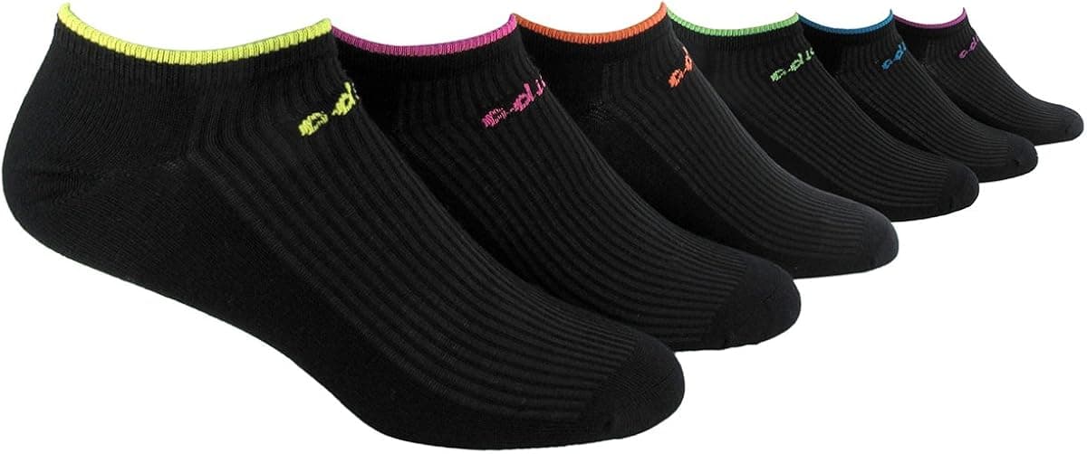 adidas Women's Superlite No Show Sock (Pack of 6)