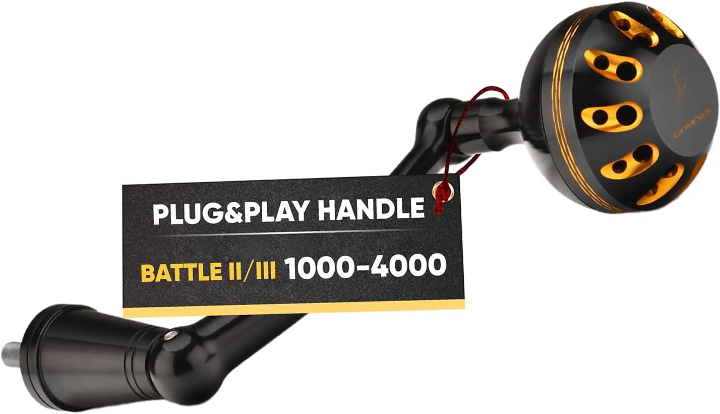 GOMEXUS Power Handle for Penn Battle II/III/Combo 1000-8000(Make Sure You Choose The Right Size)