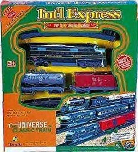 Int'l Express B/O Train Series - Battery Operated with Light - 19 piece set