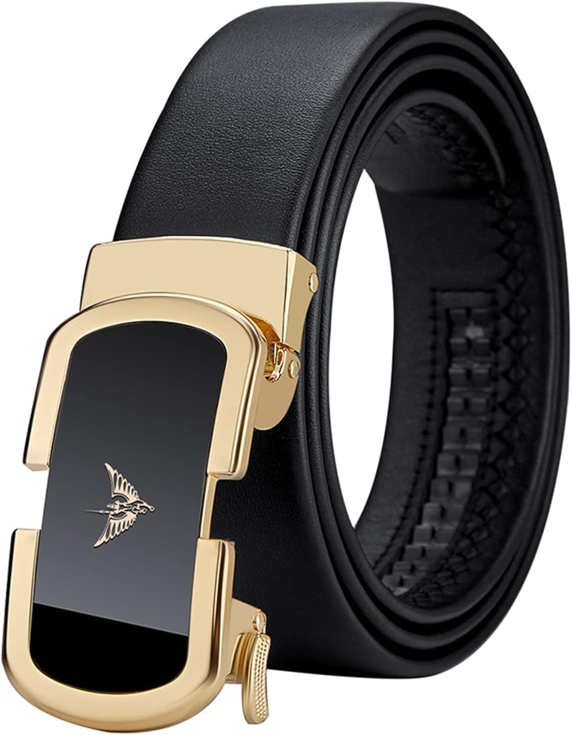 VANNANBA Ratchet Belts for Men Adjustable with Modern Automatic Buckle Elegant For Casual Forma, Gift for Men with Gift Box