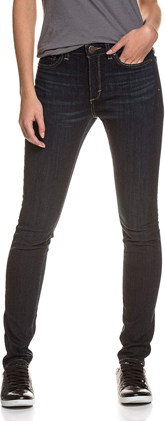 Spanx Womens The Slim-X Rich Indigo Skinny Leg, 27, Blue