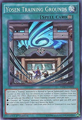 YU-GI-OH! - Yosen Training Grounds (THSF-EN008) - The Secret Forces - 1st Edition - Super Rare