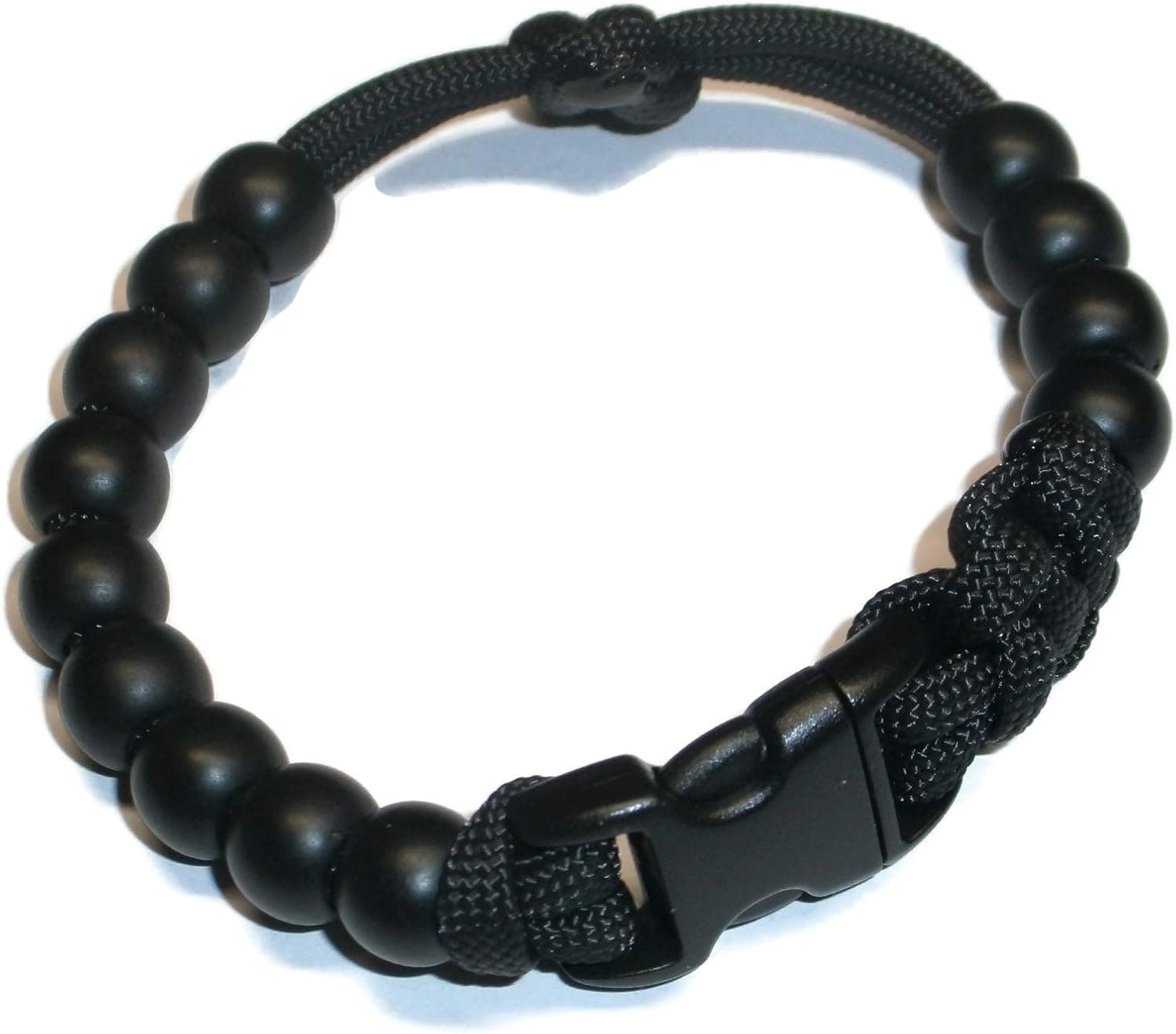 RedVex Pace Counter Bead Bracelet - (ungutted Paracord Model) - Choose Your Color and Size - Customization Available