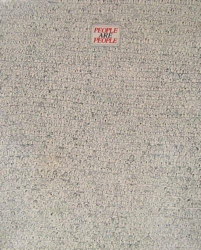 Vintage 1979 Adults People Are People Jigsaw Puzzle