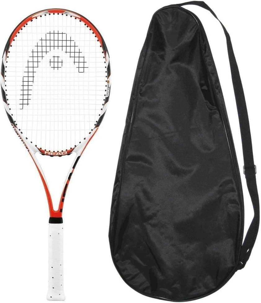 HEAD MicroGel Radical MidPlus Strung with Cover Tennis Racquet MP (4-1/4)