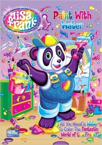 Lisa Frank Paint with Water Book