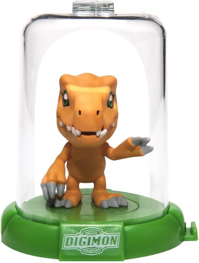 DIGIMON DOMEZ 2" COLLECTIBLE MINI ACTION FIGURE : Agumon