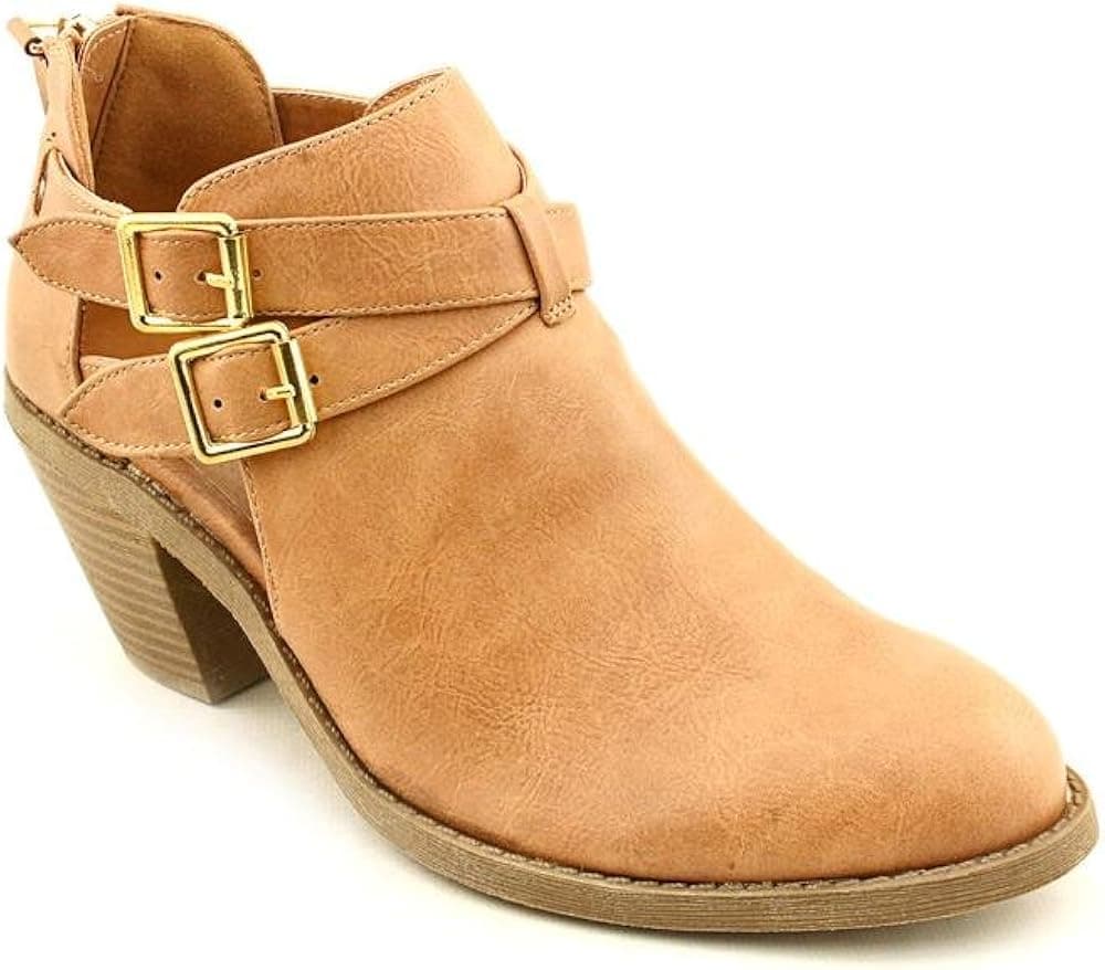 Madden Girl Genus Womens Size 7 Tan Booties Shoes