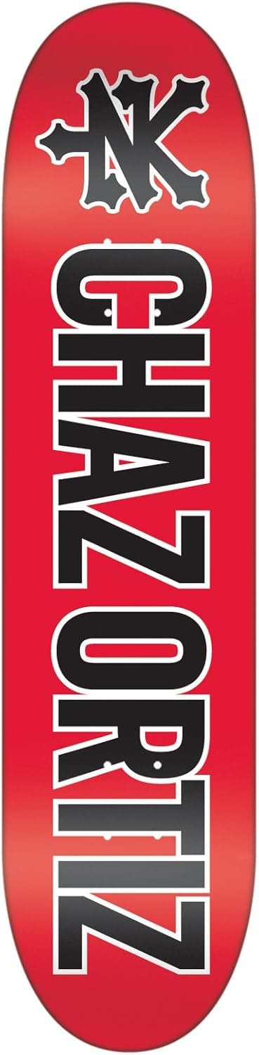 Zoo York Chaz Ortiz Three-Peat Skateboard Deck (7.75 x 31.39-Inch)