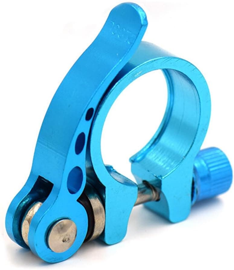 WINOMO 28.6mm Aluminum Alloy Cycling Bike Bicycle Road MTB Quick Release Seatpost Clamp