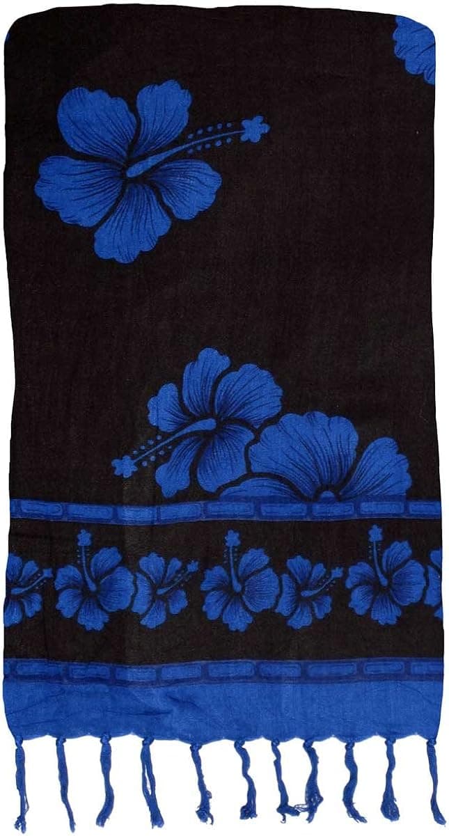 Turtle Island Imports Bright Floral Print Sarong