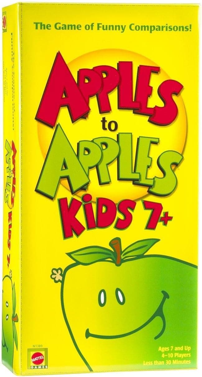 Mattel Games Apple To Apples Kids 7 Plus - The Game of Crazy Comparisons