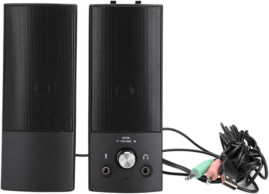 Ciglow Bluetooth 5.0 Computer Speaker, Desktop Small Speaker USB Powered Wired/Wireless Computer Sound Bar Laptop Subwoofer for Home