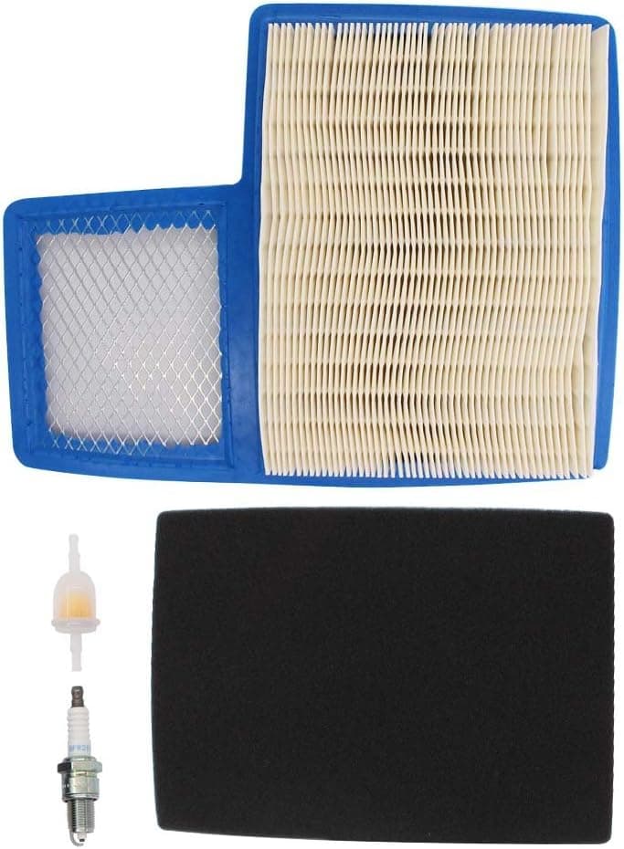Air Filter Spark Plug Tune-Up Kit for G16 G19 G20 G22 G29 Drive Gas Golf Cart 1996-UP 4 Cycle 301cc 357cc Engine Replaces JN6-E4450-01 JN6-E445E-00