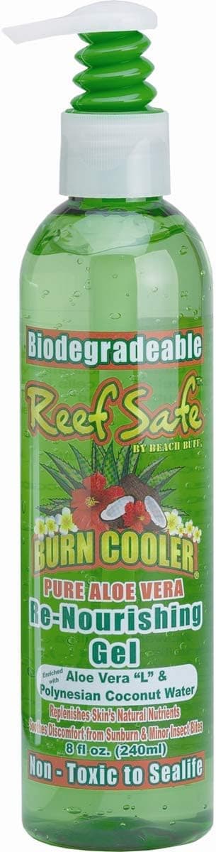 REEF Safe Burn Cooler Re-Nourishing Gel Pump 8 fl. oz.