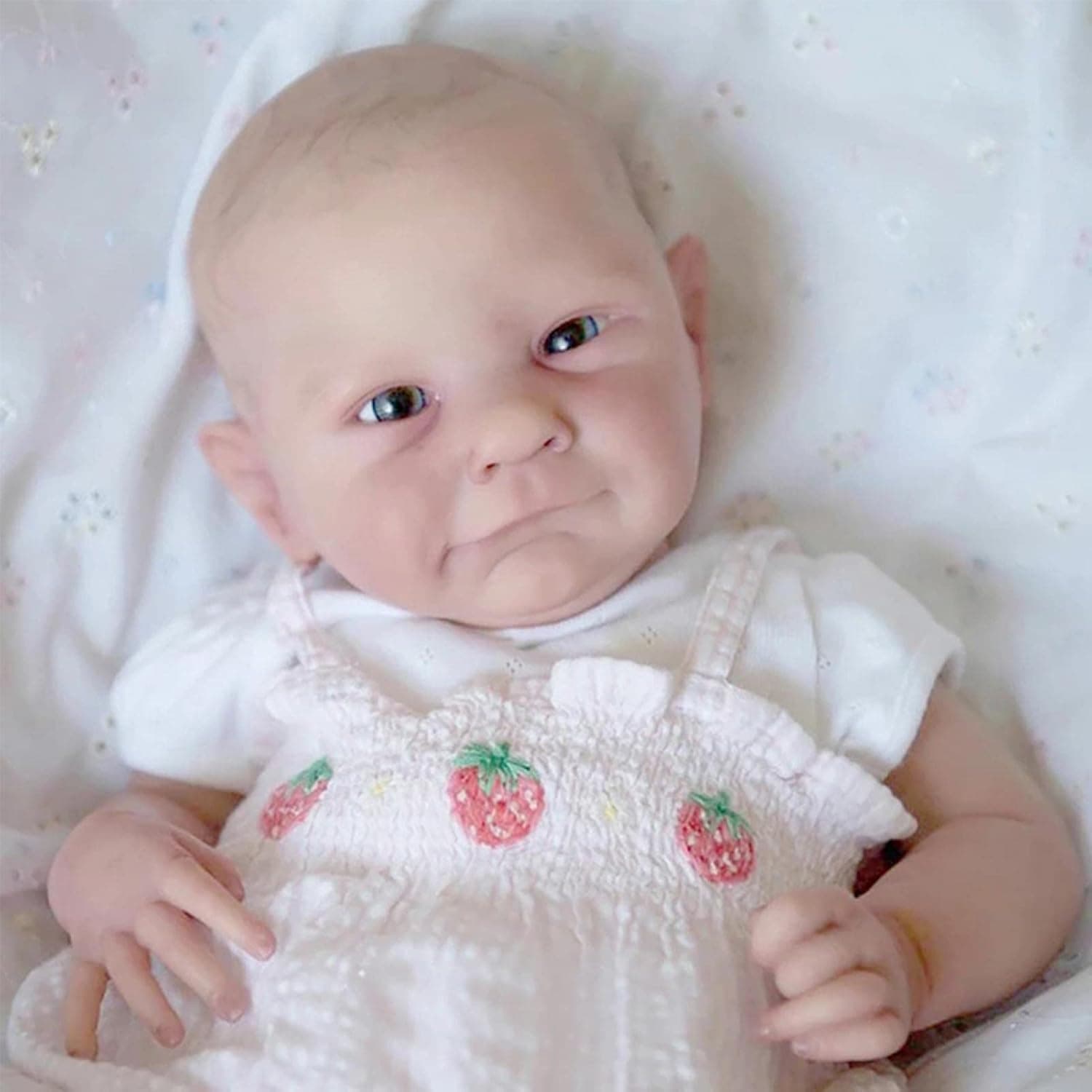 SYCOOVEN 19inch Reborn Doll Kit Arms Lifelike Vinyl Full Limbs DIY Soft Touch Baby Ava(Size:19inch)