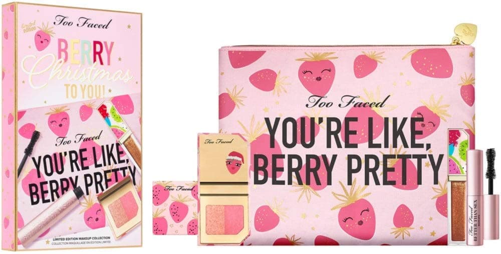 Too Faced Berry Christmas To You Tutti Frutti Makeup Set