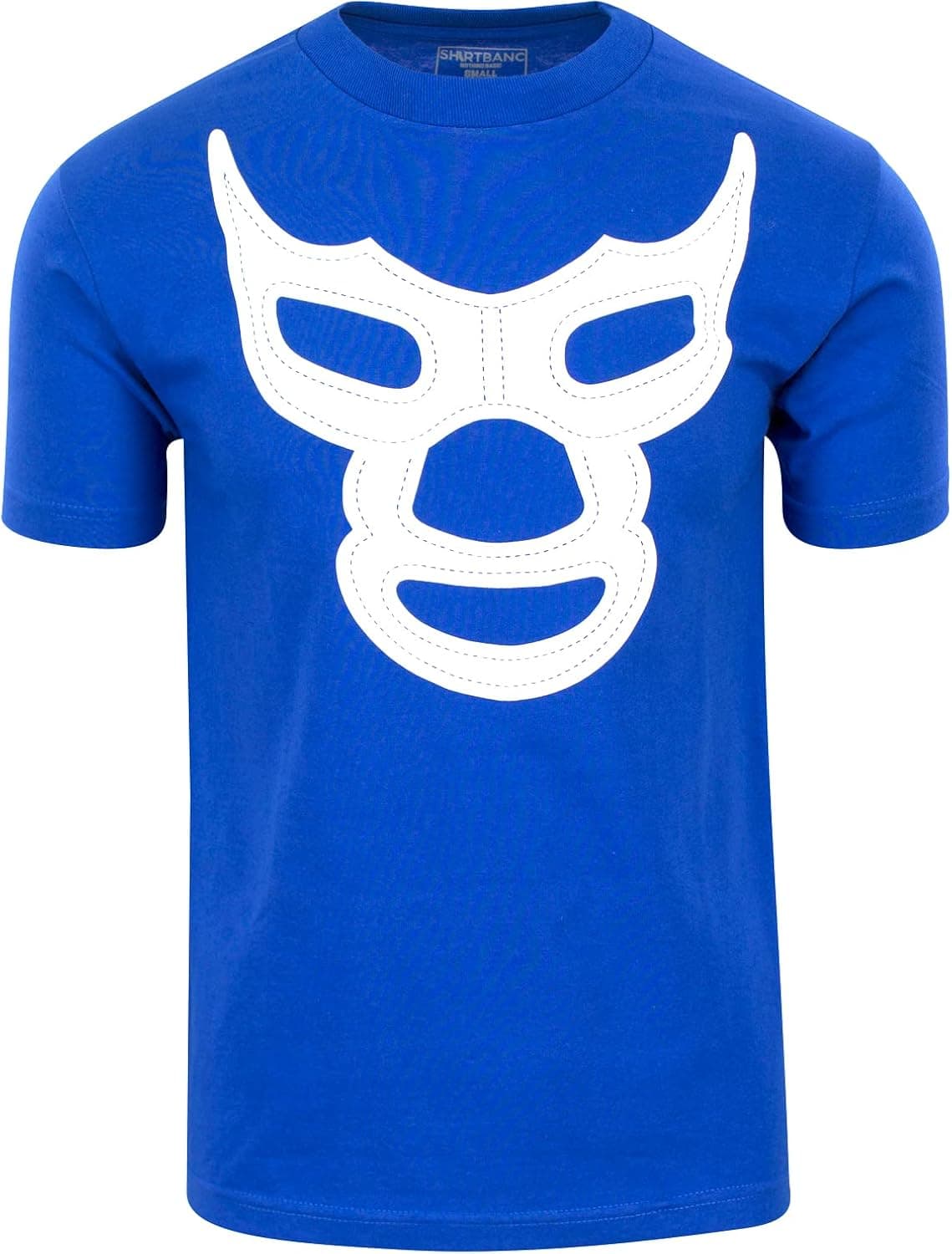 ShirtBANC Blue Demon Mexican Luchador Shirt Camisa de Lucha Libre Wrestling Tee