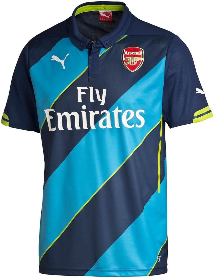 PUMA Men's Arsenal F.c. Licensed 2014-2015 Third Replica Jersey