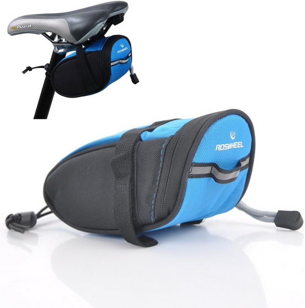 FEIERDUN Folding Exercise Bike, Magnetic Upright Bicycle with Speed, Time, Distance, Calorie Monitor