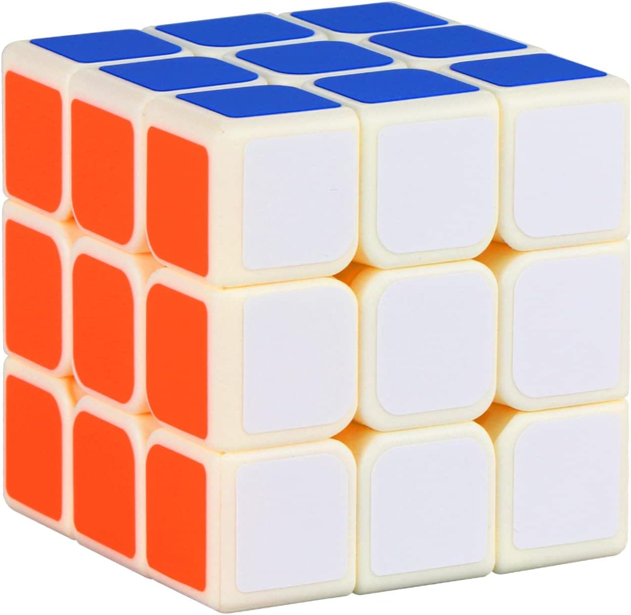 GoodCube 3x3x3 Speed Cube, 3x3 Cube Toys White
