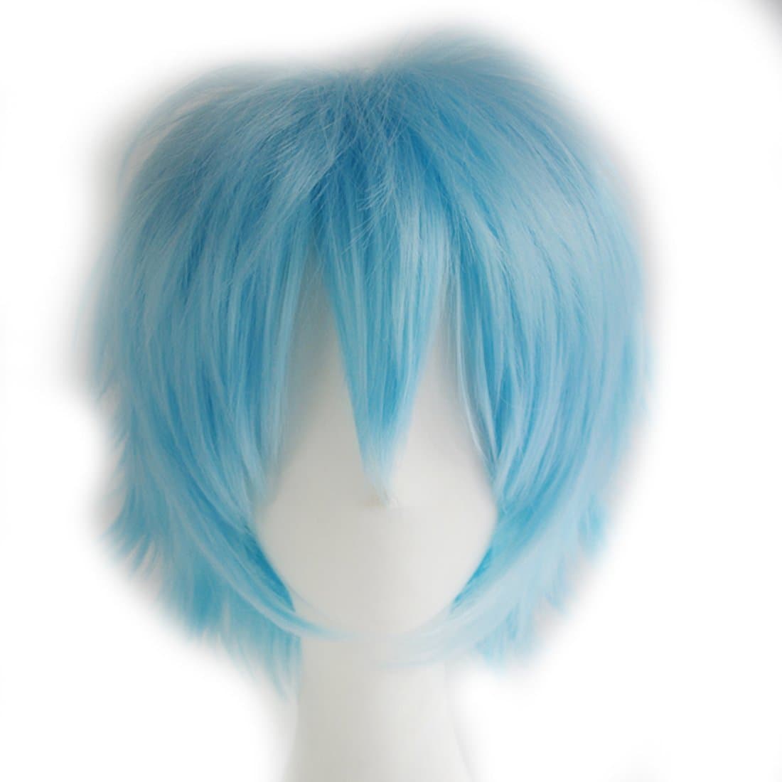 Probeauty Unisex Basic Short Hair Wig/Wigs Cosplay Party+Wig Cap (Aqua Blue)