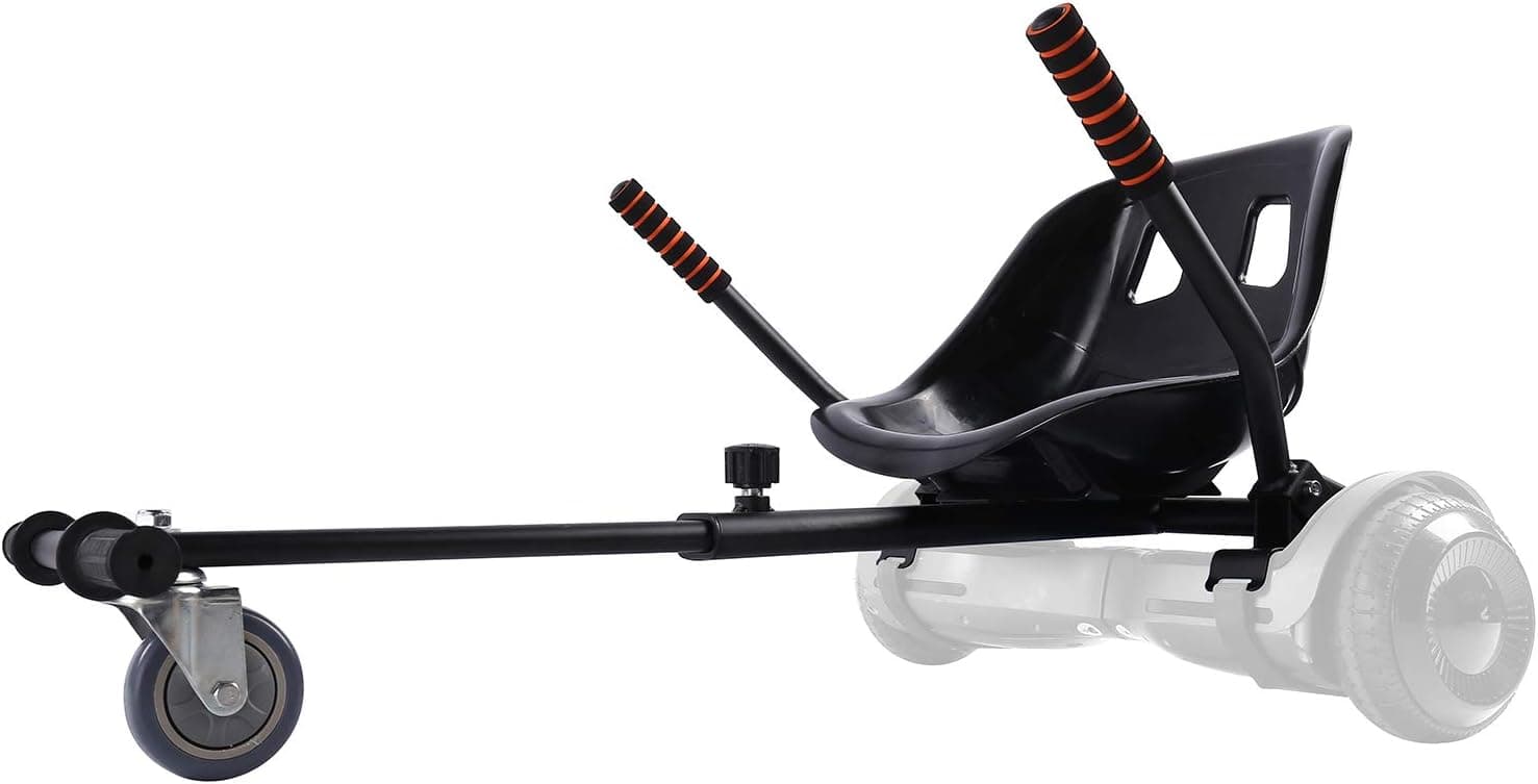 Better Wheels Mini Kart Hoverboard Accessories for Adjustable All Heights All Ages Self Balancing Scooter -Compatible with All Hoverboards Transform Scooter Into Go-Kart
