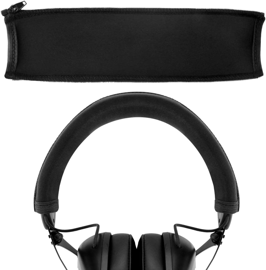 Geekria Headband Cover Compatible with V-Moda Crossfade LP, Crossfade M-100, Crossfade Wireless Headphone/Headband Protector/Headband Cover Cushion Pad Repair Part, Easy DIY Installation.