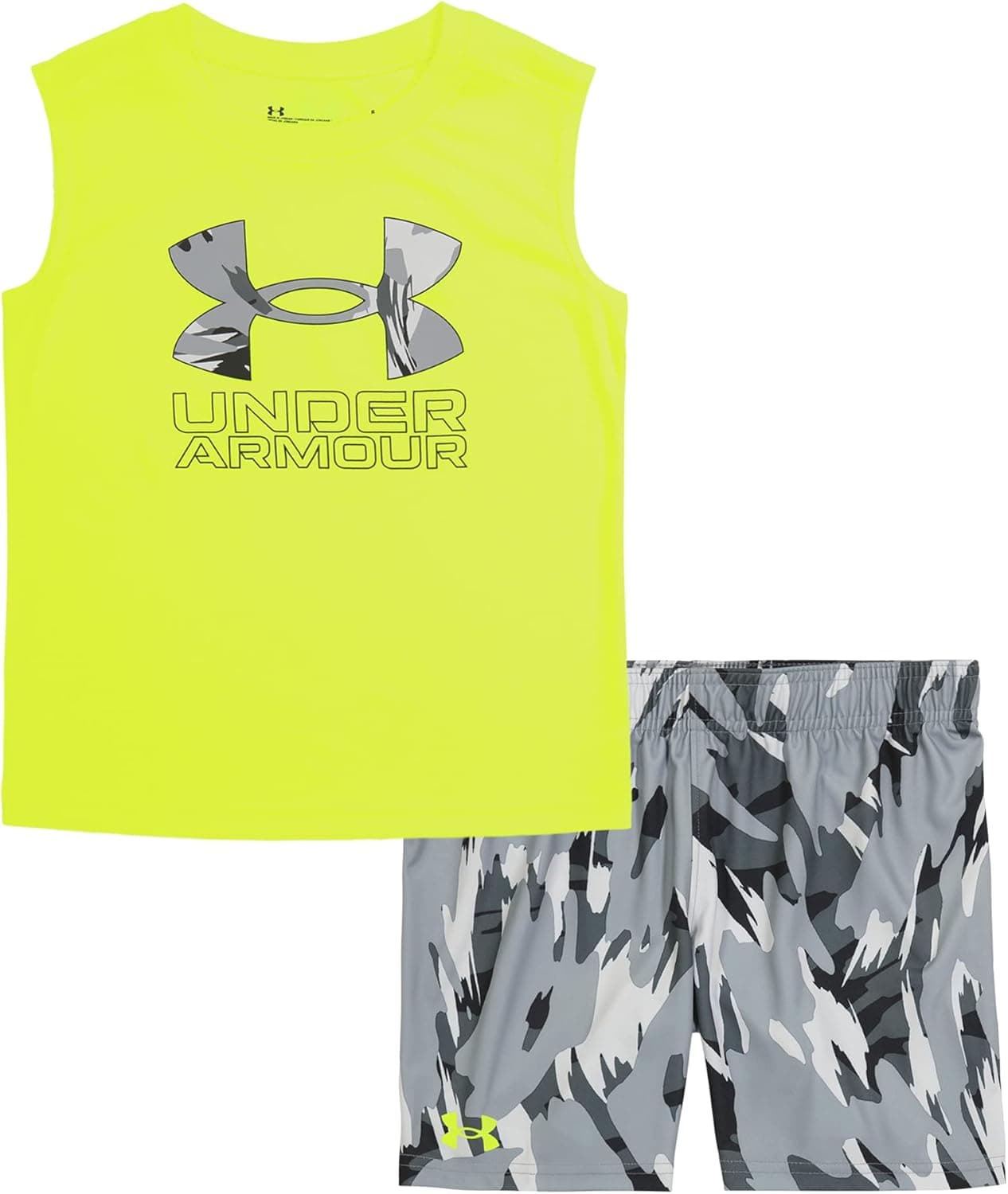 Under Armour Boys' Muscle and Tank Set