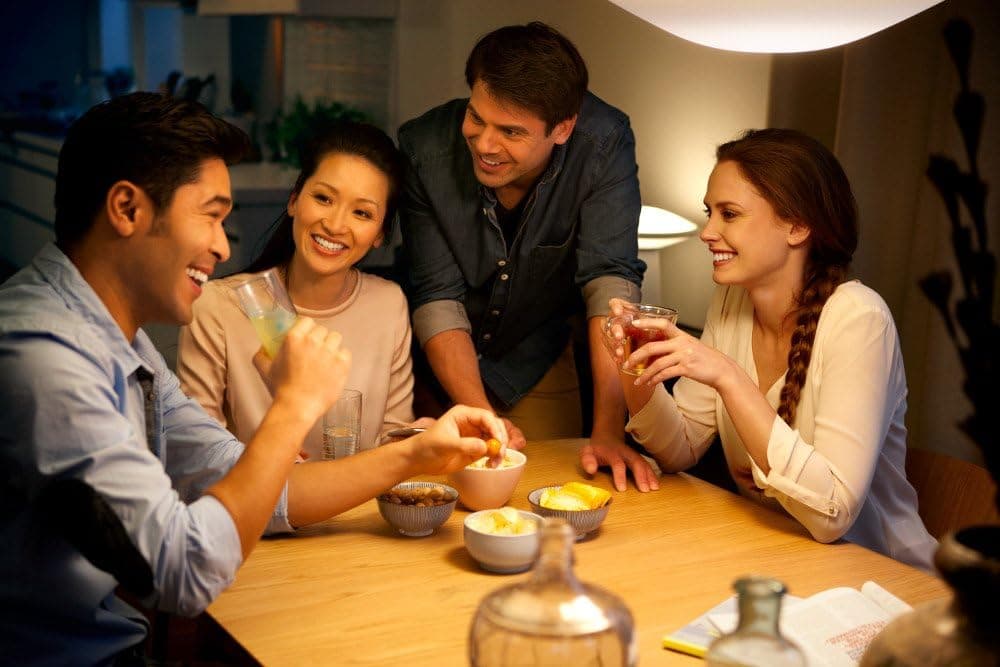 Philips Hue Phoenix Dimmable LED Smart Pendant Light (Opal White Works with Alexa Apple HomeKit and Google Assistant)