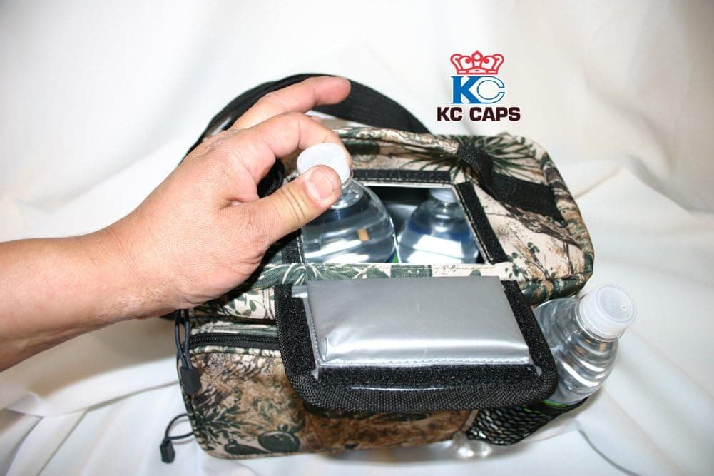 KC Caps Game Guard Camo Soft Cooler 14 Can Top Open Cooler Lunch Bag for Men and Women