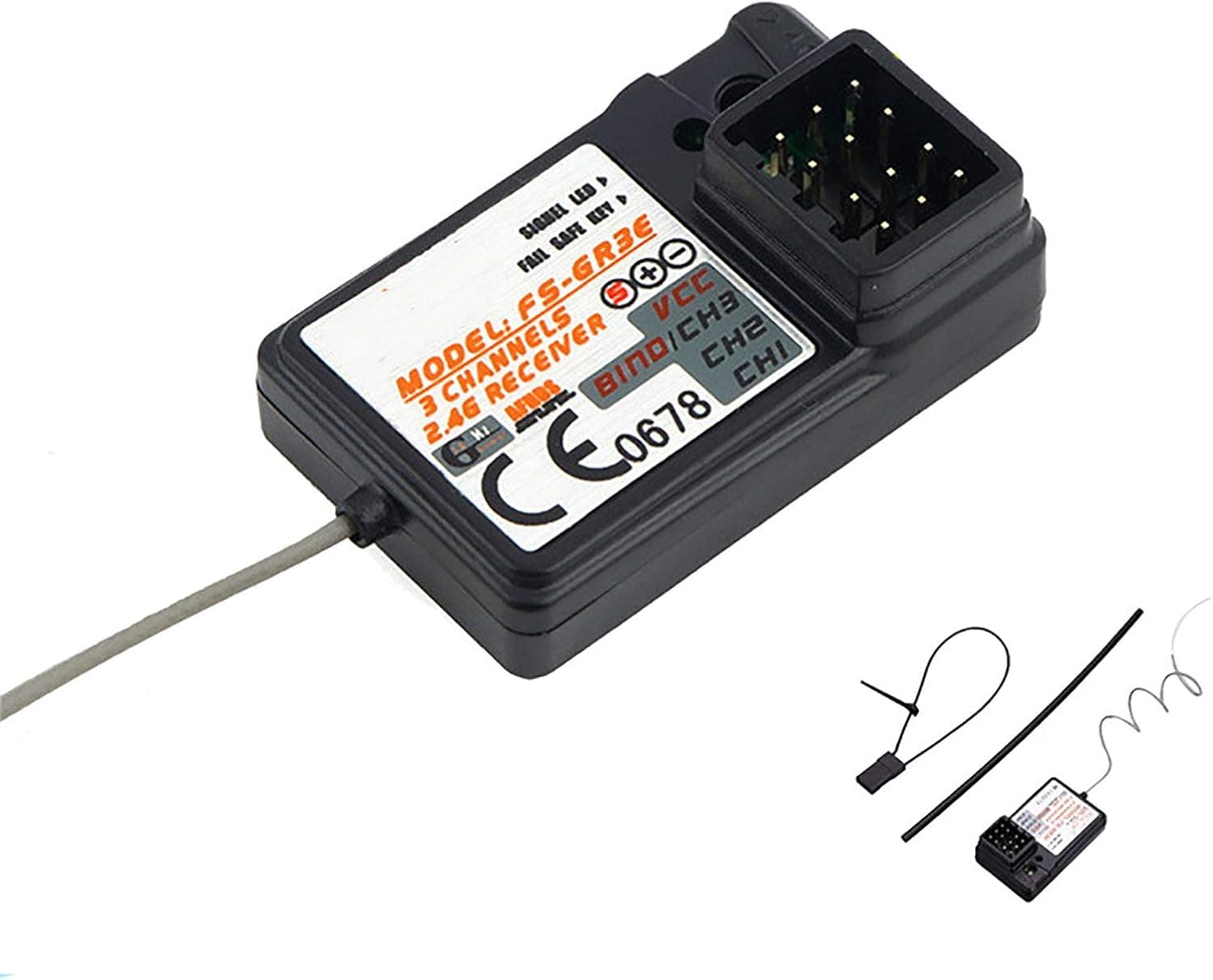 ANTOGOO AR6200 2.4G 6CH Receiver for DX6i Jr DX7 Dsm2 by U&L