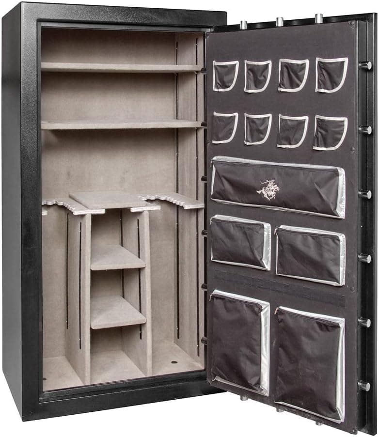 Winchester Ranger Deluxe 45-7-E Gun Safe; 51 Gun Capacity (Black) (Electronic Lock)