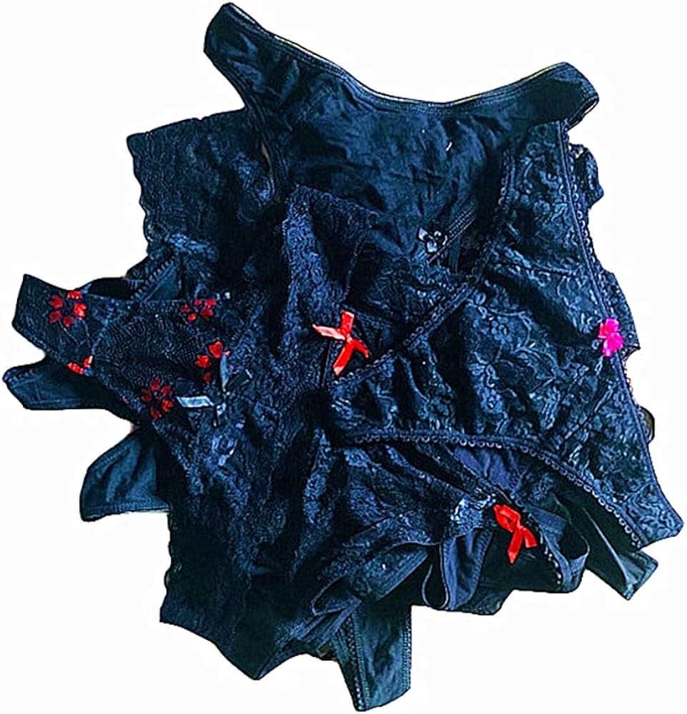 Morvia womens Underwear Variety Pack Thongs G-strings T-backs Assorted