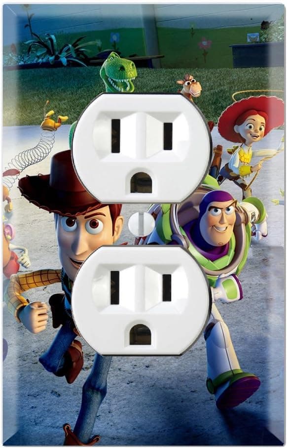 Duplex Wall Outlet Plate Decor Wallplate - Toy Story