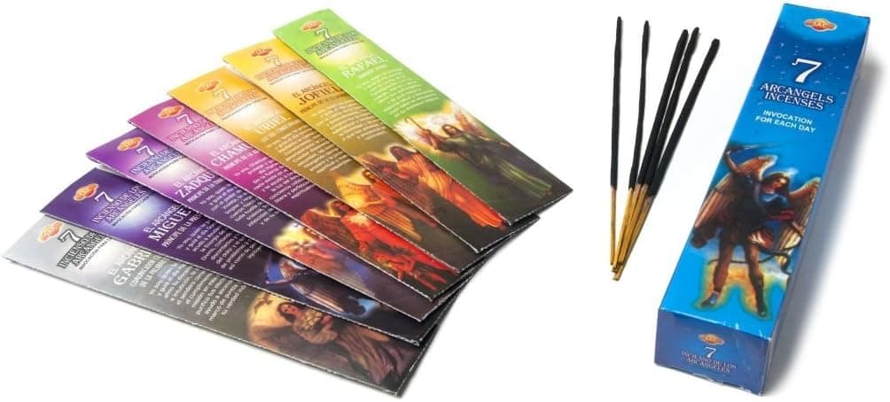 FindSomethingDifferent 7 Archangel Incense Assortment 5 Josticks per Pack