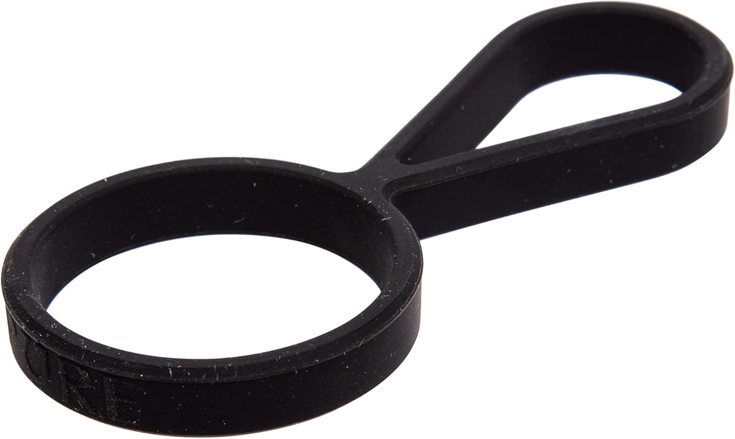 Pure - 70551DC-BK PURE Water, 1.25 x 3 inches, Black Easy and Convenient Durable Simple Silicone Bottle Holder