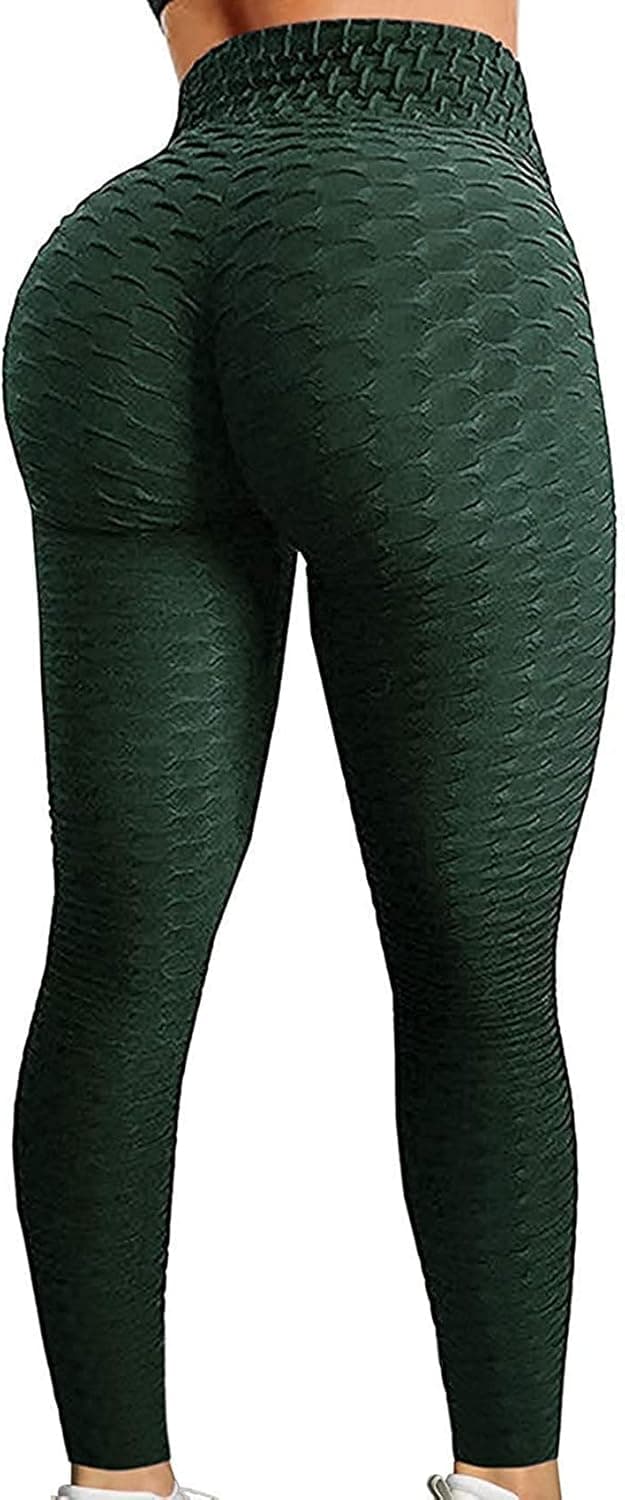 CROSS1946 Legging for Women High Waist Butt Lift Booty Tummy Control Workout Pant for Yoga Sport Gym