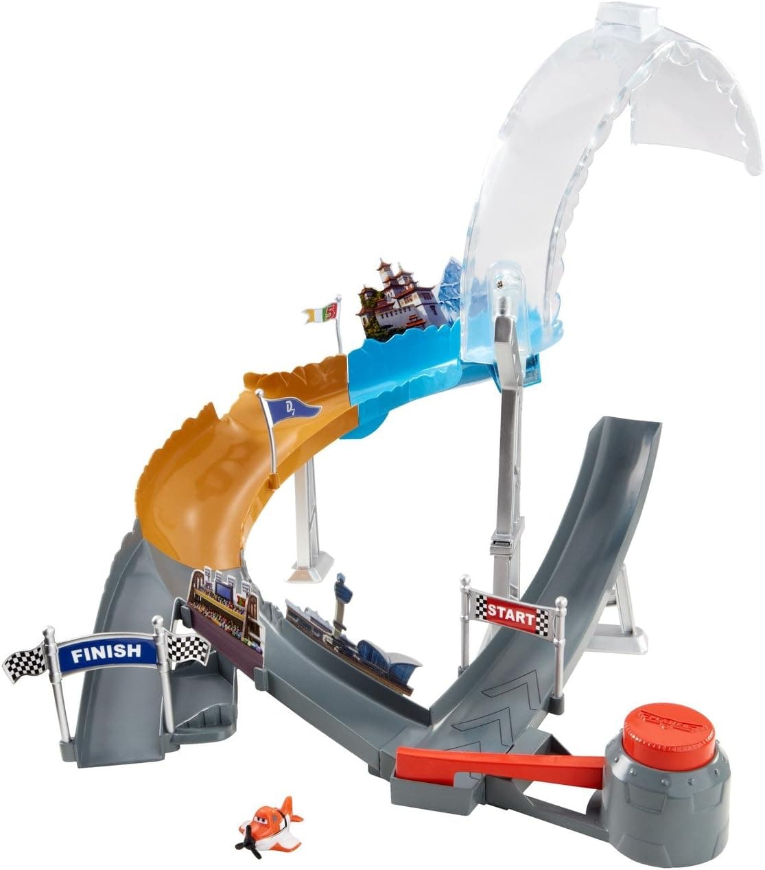 Disney Planes Micro Drifters Air Dare Loop Track Set